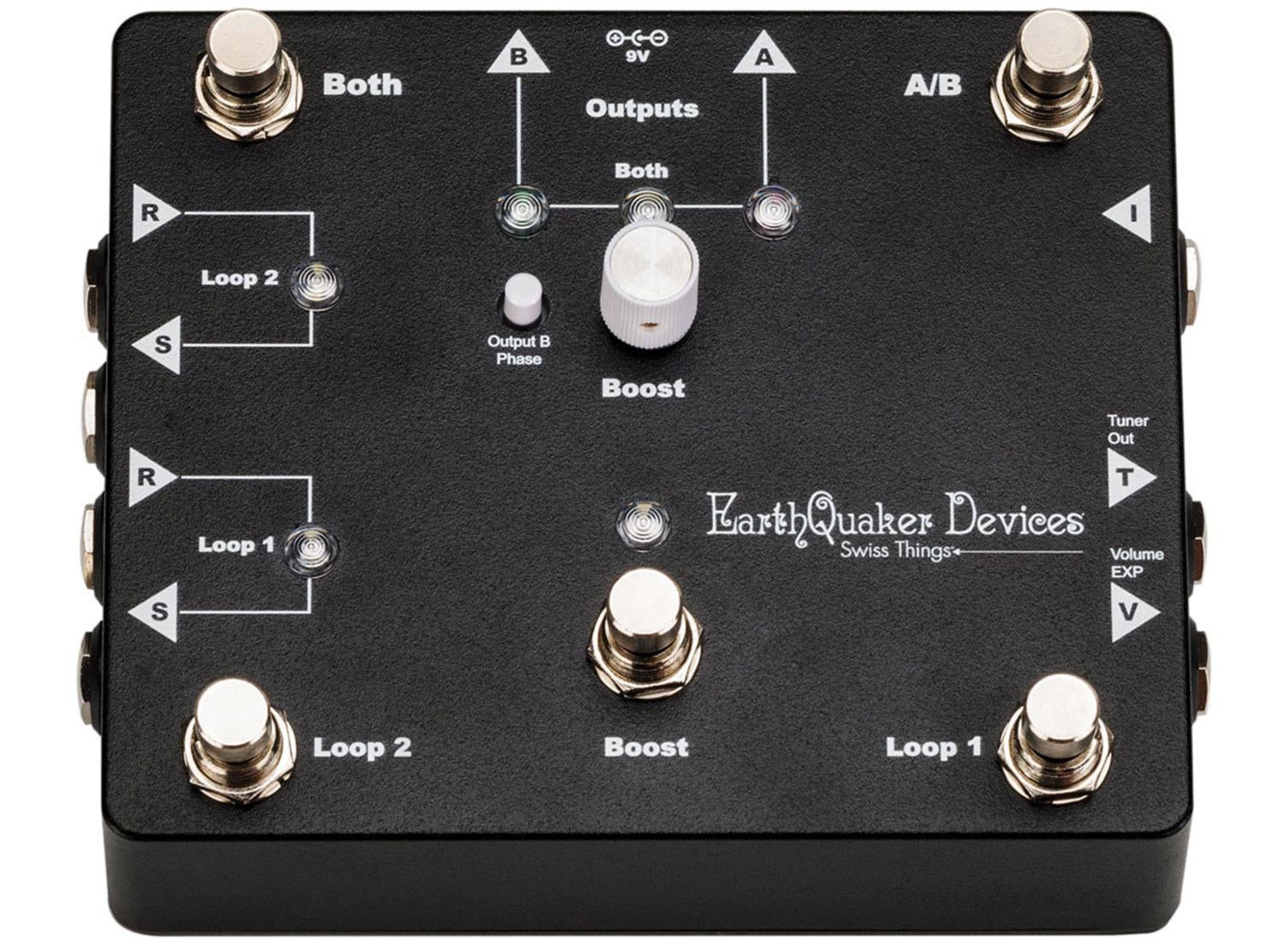 EarthQuaker Devices Swiss Things Guitar Pedalboard Reconciler