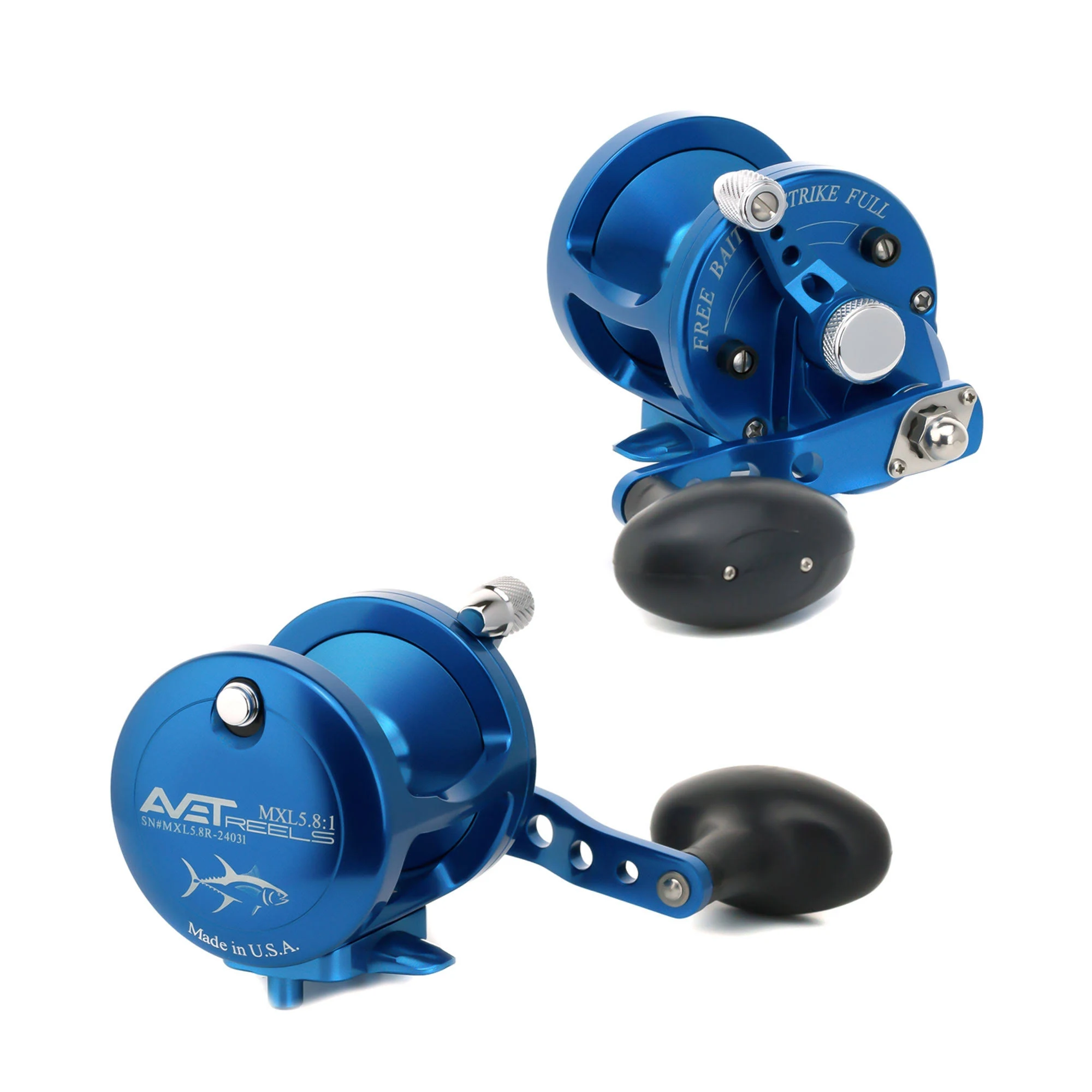 Avet MXL 5.8 Single Speed Lever Drag Casting Reel Gold