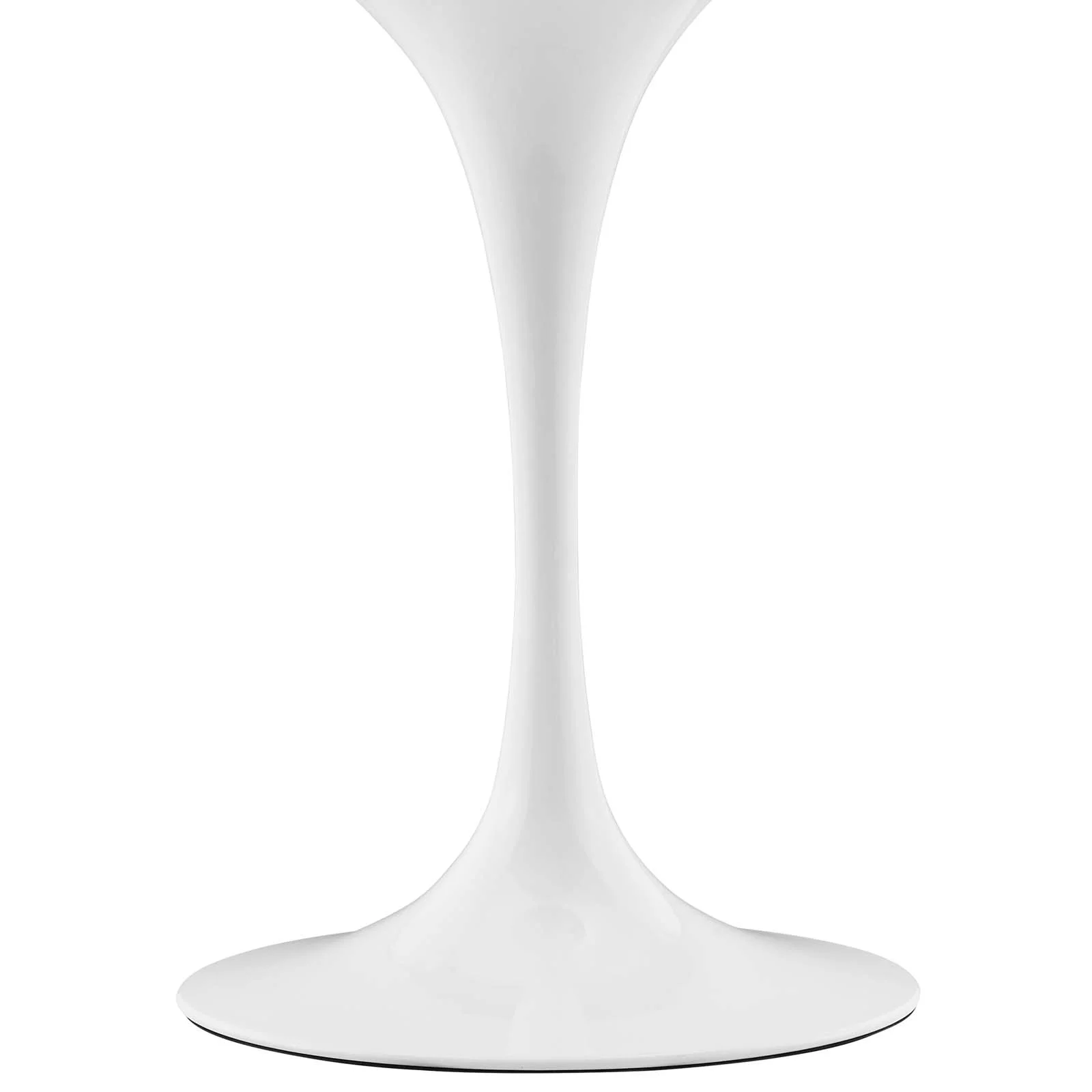 36 inch Dining Table, Round, Natural Brown White, Wood, Metal Steel, Modern Contemporary Mid-Century, Kitchen Room Cafe Bistro Restaurant Hospitality