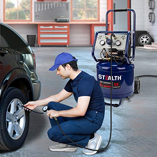 STEALTH Air Compressor Oil-Free Ultra Quiet Electric Air Compressor