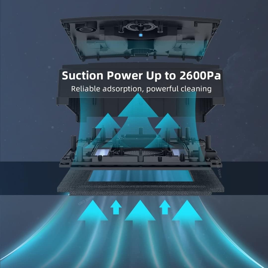 Automatic Window Washer Window Cleaning Robot Water Spray for Home Electric Robotic Washing Windows Cleaning Washer Glass Vacuum Cleaner for Windows, Tiles, Bathrooms Cleaning Robot