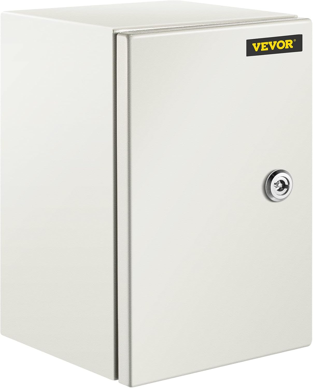VEVOR NEMA Steel Enclosure, 12 x 10 x 6'' NEMA 4X Steel Electrical Box, IP66 Waterproof & Dustproof, Outdoor/Indoor Electrical Junction Box, with Mounting Plate