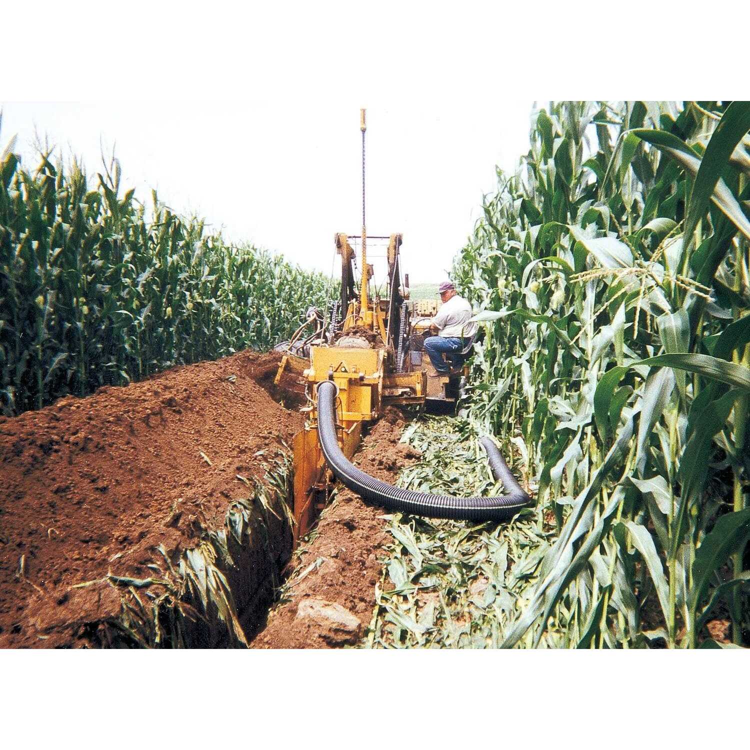 ADS 6-in x 100-ft Corrugated Solid Pipe - Shop Hardware Tools Online Store