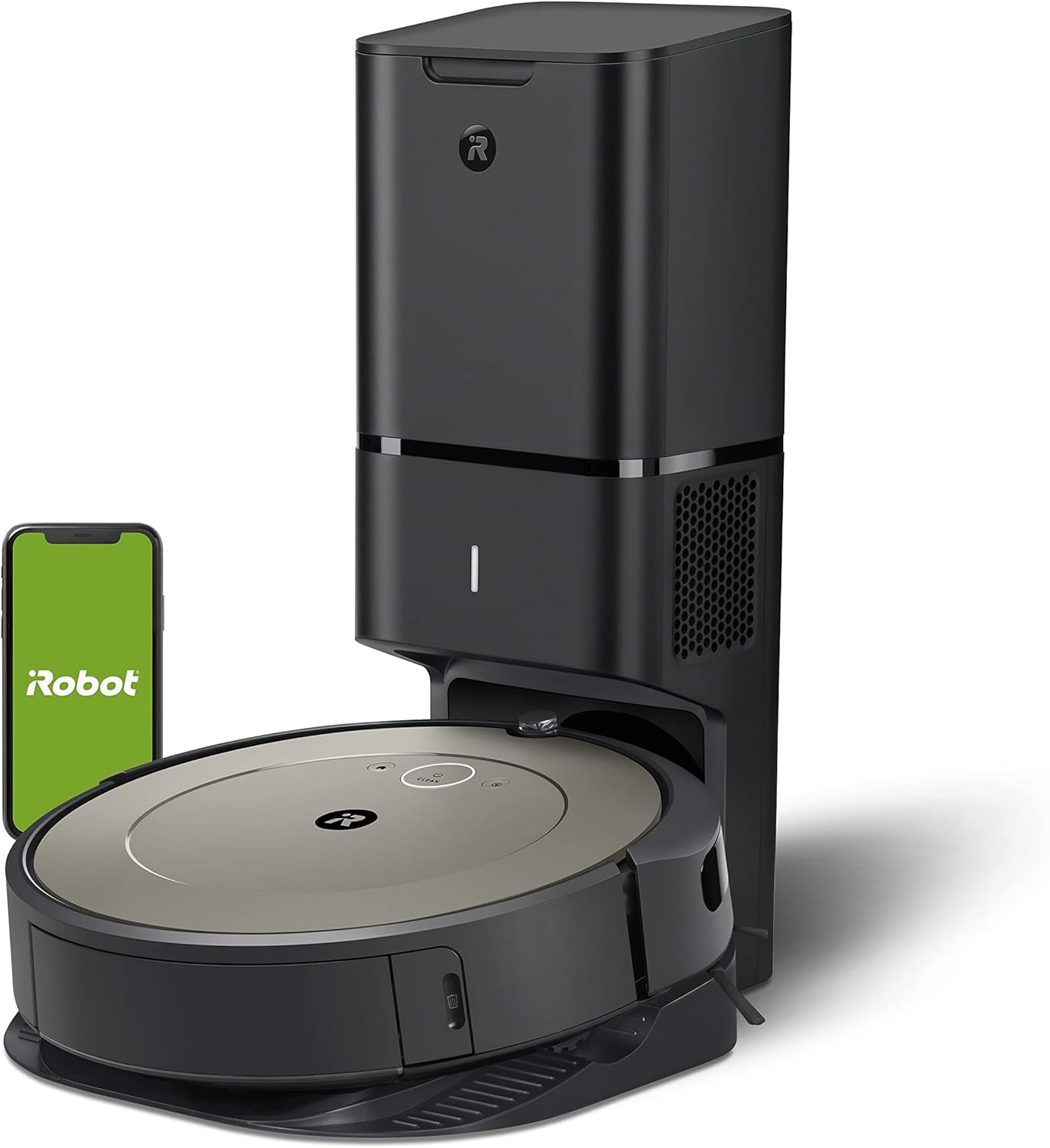 iRobot Roomba i1+ (1552) Wi-Fi Connected Self-Emptying Robot Vacuum, Ideal for Pet Hair, Carpets