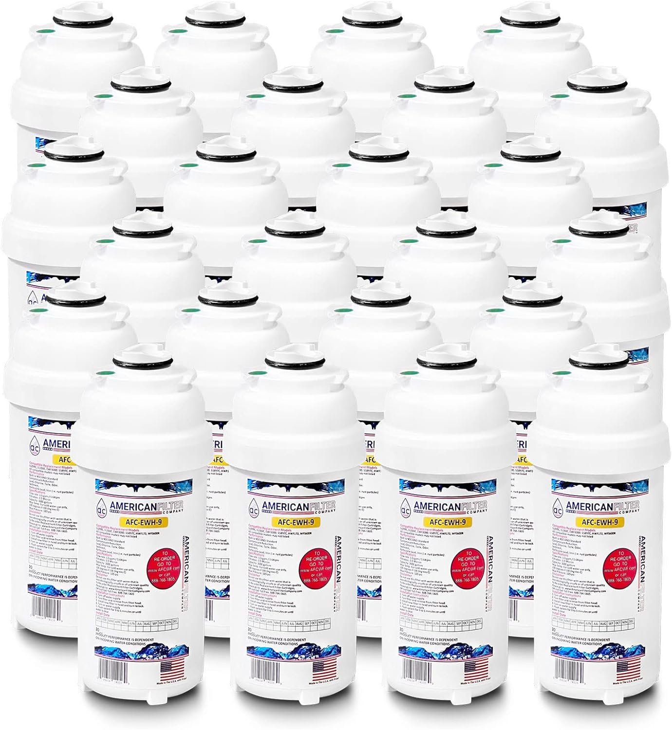 AFC Brand, Water Filter, Model # AFC-EWH-3000 Compatible with WaterSentry(R) Plus 51300C Water Filters 24-Filters