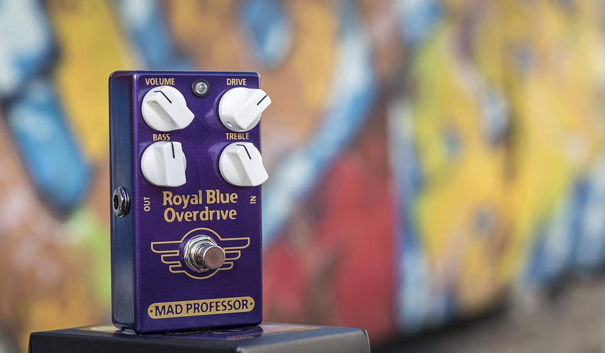 Mad Professor Royal Blue OVERDRIVE Pedal
