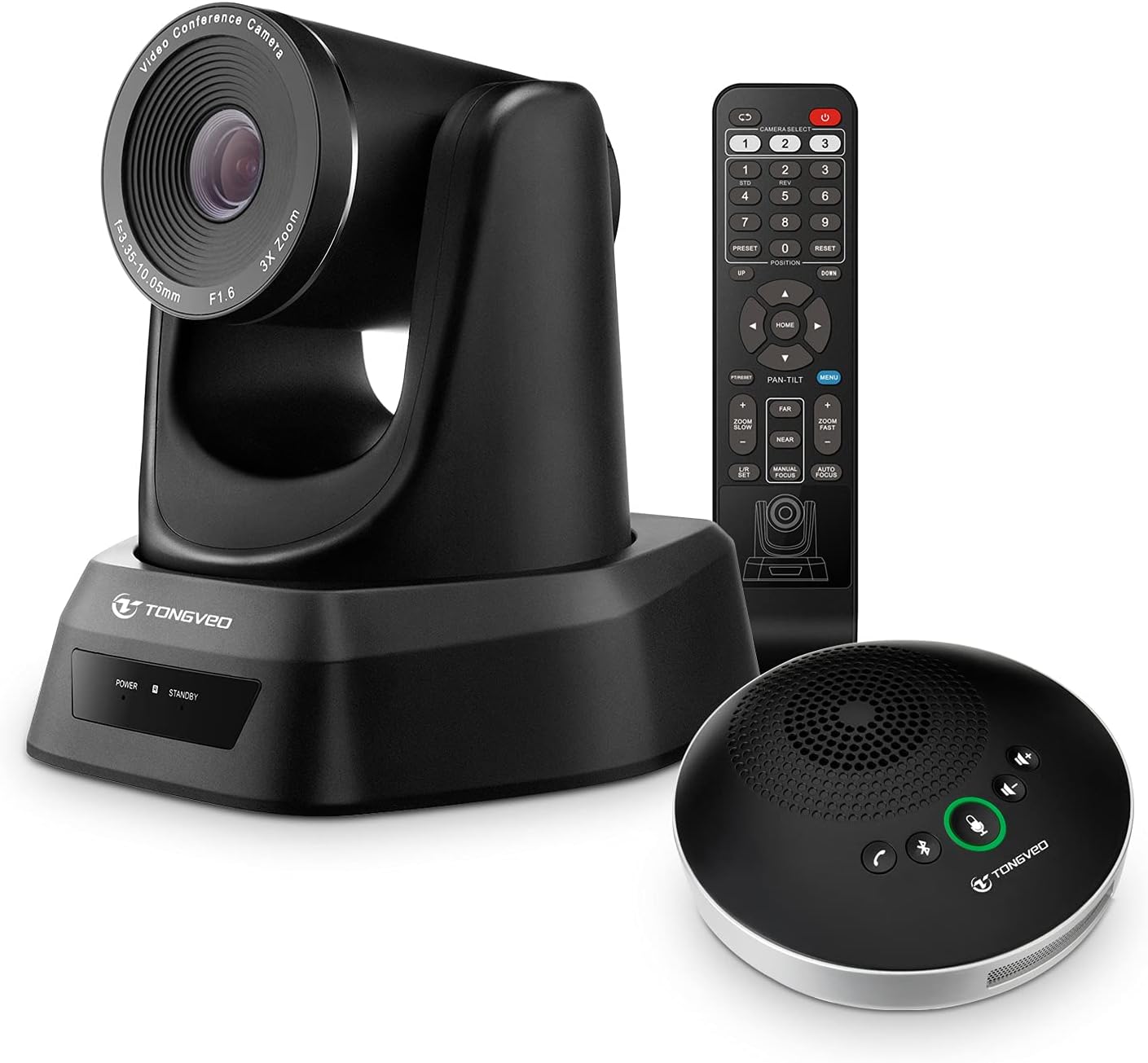 20X Optical Zoom USB PTZ Camera, TONGVEO 1080P Video Conference Camera for Business Meeting Church Broadcast Live Streaming Online Learn, Works with Zoom, Skype, OBS and More