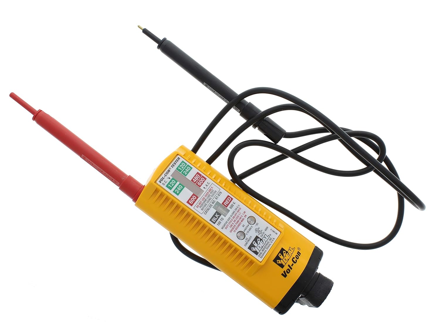 IDEAL INDUSTRIES INC. 61-065 Vol-Test Voltage Tester, CATIII for 600v