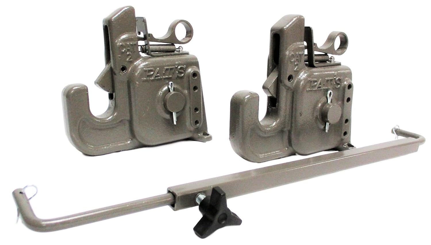 Category 2 Pat's Easy Change w/ Stabilizer Bar - Best Quick Hitch System On The Market &ndash; Flexible, Durable & Affordable - Comes w/ 4 Pair of Washers