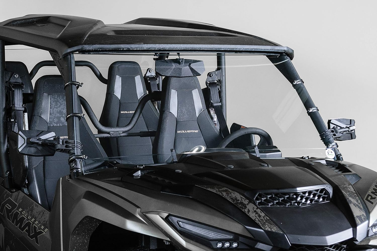 UTV Windshield Full 1/4" Compatible with Yamaha RMAX - Scratch Resistant - Made in the USA!