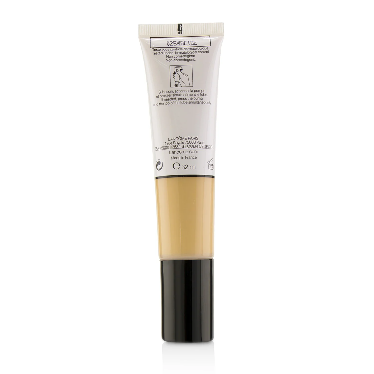 Lancome Skin Feels Good Hydrating Skin Tint Healthy Glow SPF 23 - # 035W Fresh Almond 32ml/1.08oz