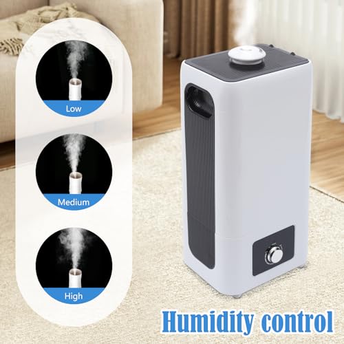 Industrial Commercial Humidifiers Whole House Humidifier Large Room Humidifier 2000ml/h 6.2Gallons Top Fill Water Tank