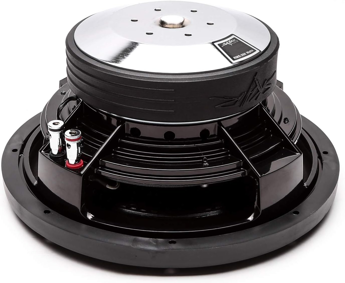 Skar Audio VD-8 D2 8 600W Max Power Dual 2 Ohm Shallow Mount Car Subwoofer