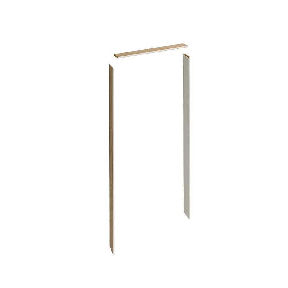 RELIABILT 2.06-in x 4.5625-in x 6.67-ft Primed MDF Door Jamb Kit JAM-4916MDFSETX3 - Shop Hardware Tools Online Store