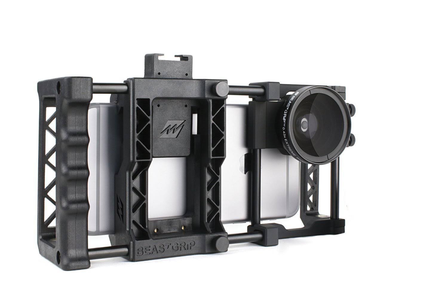 Beastgrip Pro Smartphone Lens Adapter and Camera Rig System with Wide-Angle Lens