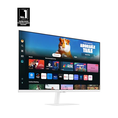 SAMSUNG M5 (M50D) Series FHD Smart Monitor with Streaming TV, Speakers, HDR10, Gaming Hub