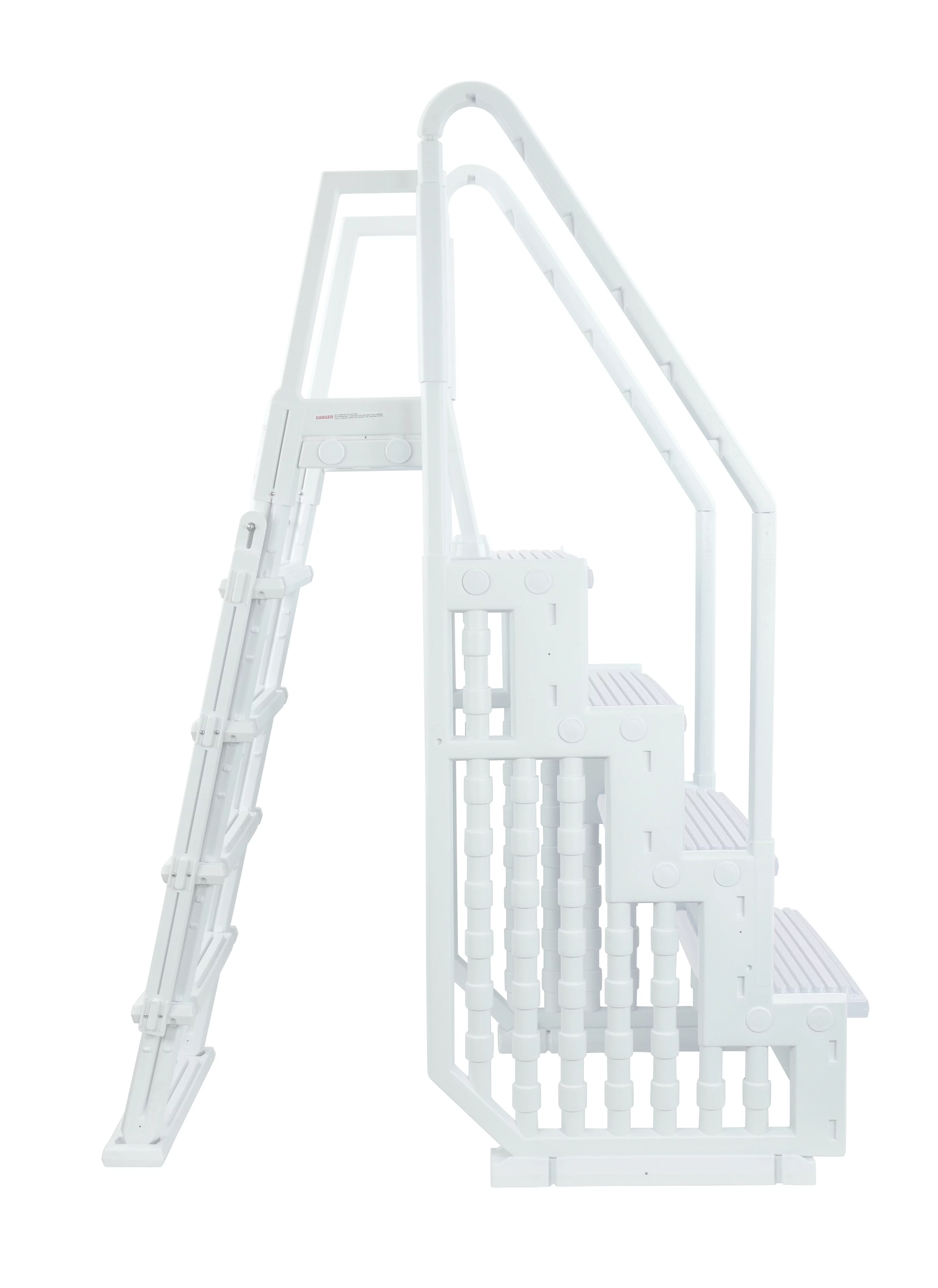 Aqua Select Everest Above Ground Pool Step, White