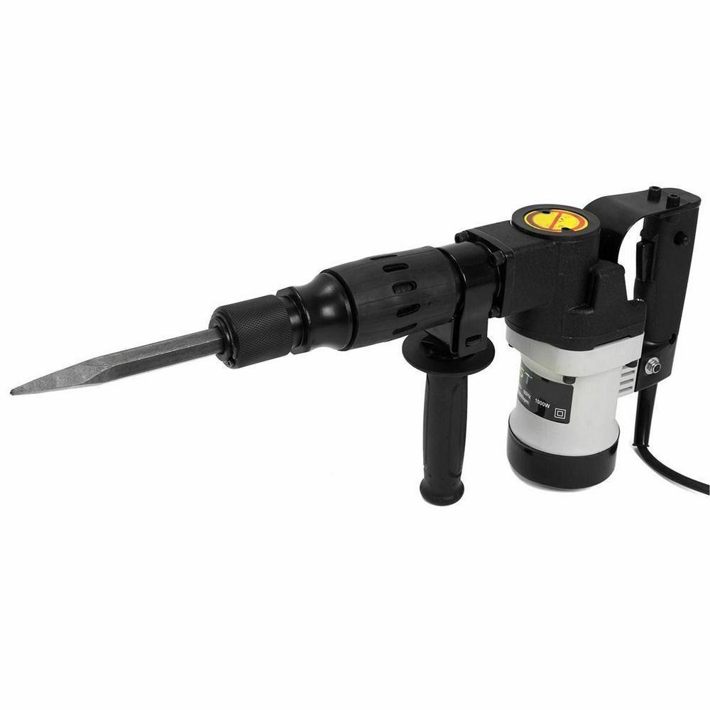 XtremepowerUS Demolition Hammer Jack Hammer 1000W Concrete Breaker with Case
