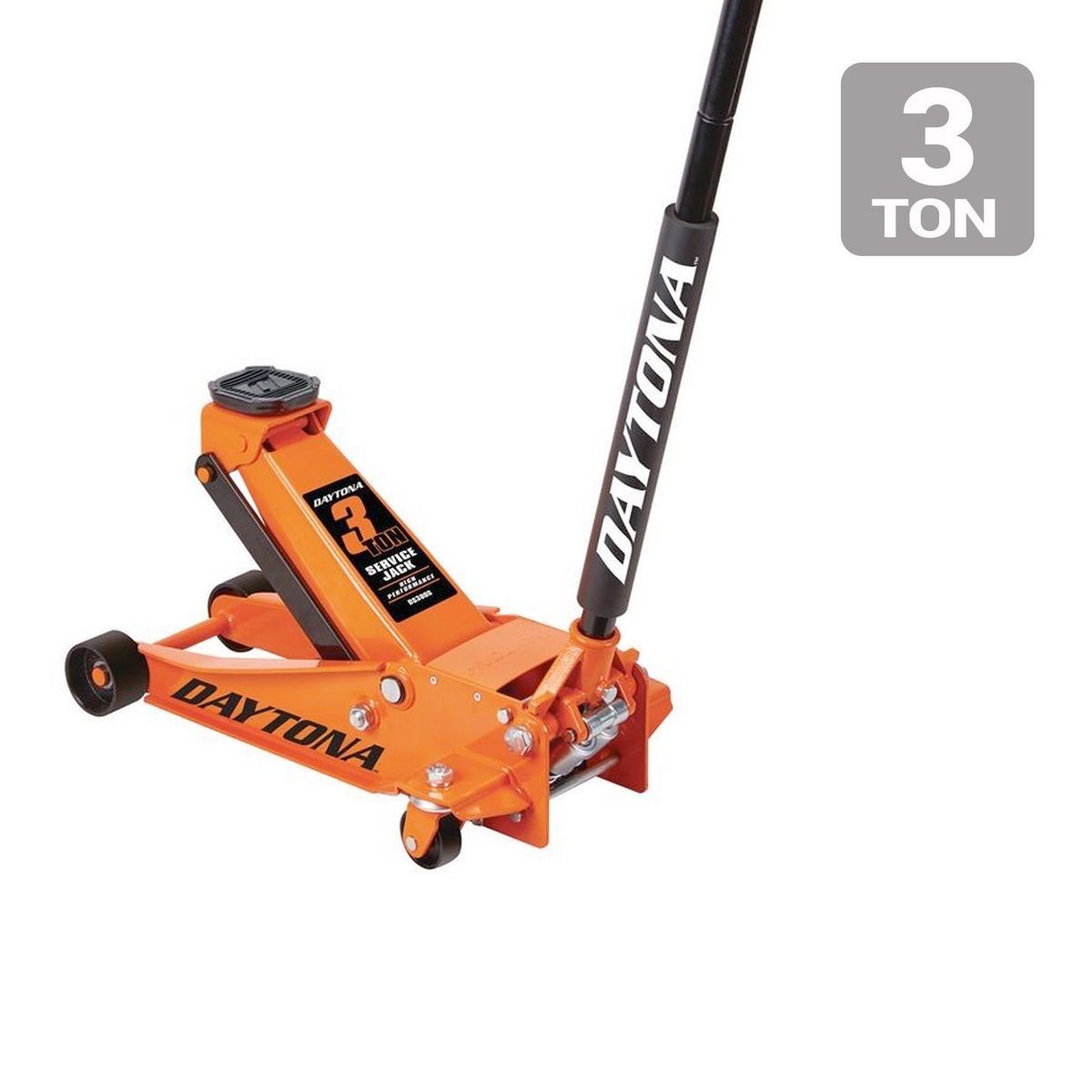 DAYTONA 3 Ton Professional Floor Jack with RAPID PUMP, Blue