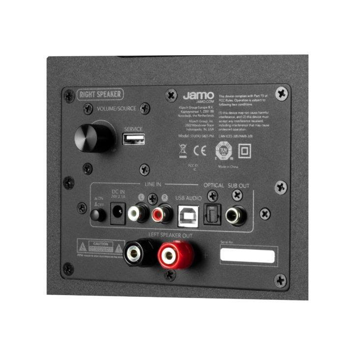 Jamo S 801 PM Powered Monitors (White) 1067900