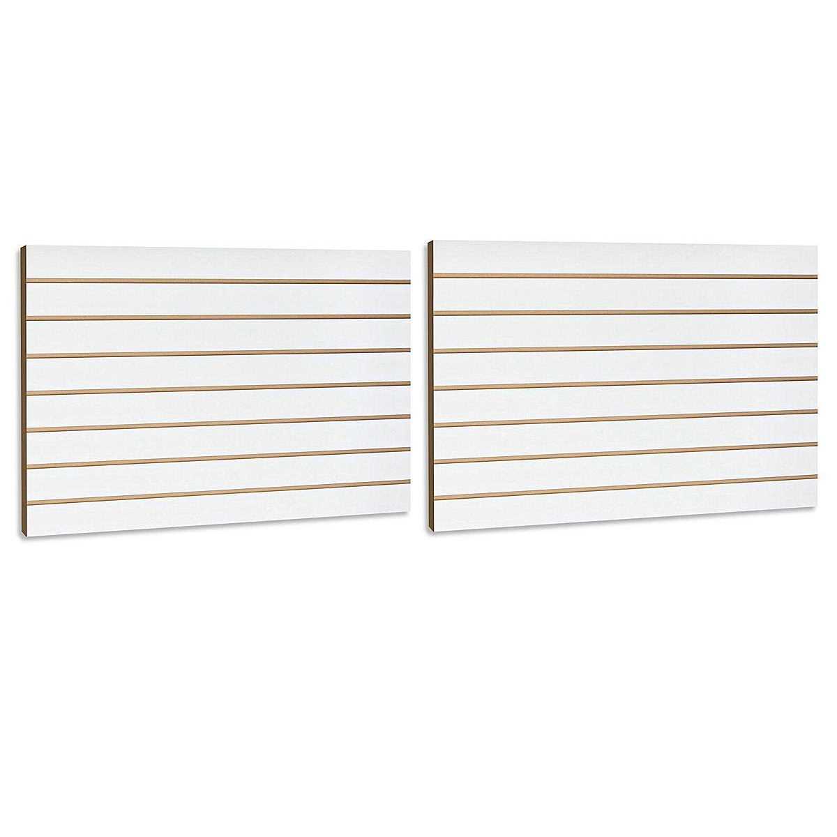 chamberargen 2 ft. x 4 ft. White Slatwall Easy Panel - Shop Hardware Tools Online Store