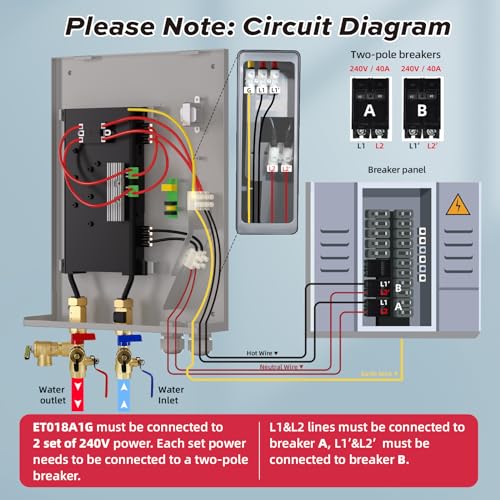 FOGATTI Electric Tankless Water Heater