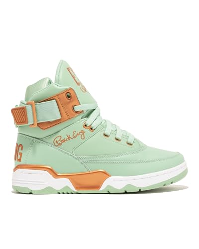 PATRICK EWING Athletics 33 HI Basketball Shoes - Hemlock/Copper, Statue of Liberty Edition