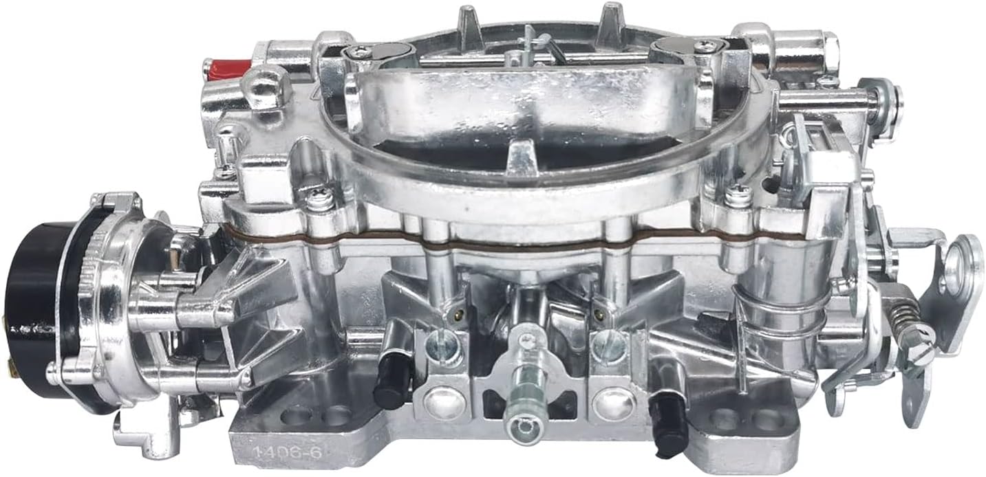 1405 Carburetor Replacement for Performer 600 CFM 4 Barrel Square Bore Performance Carburetor with Air Value Secondary Manual Electric Choke No EGR (1405)