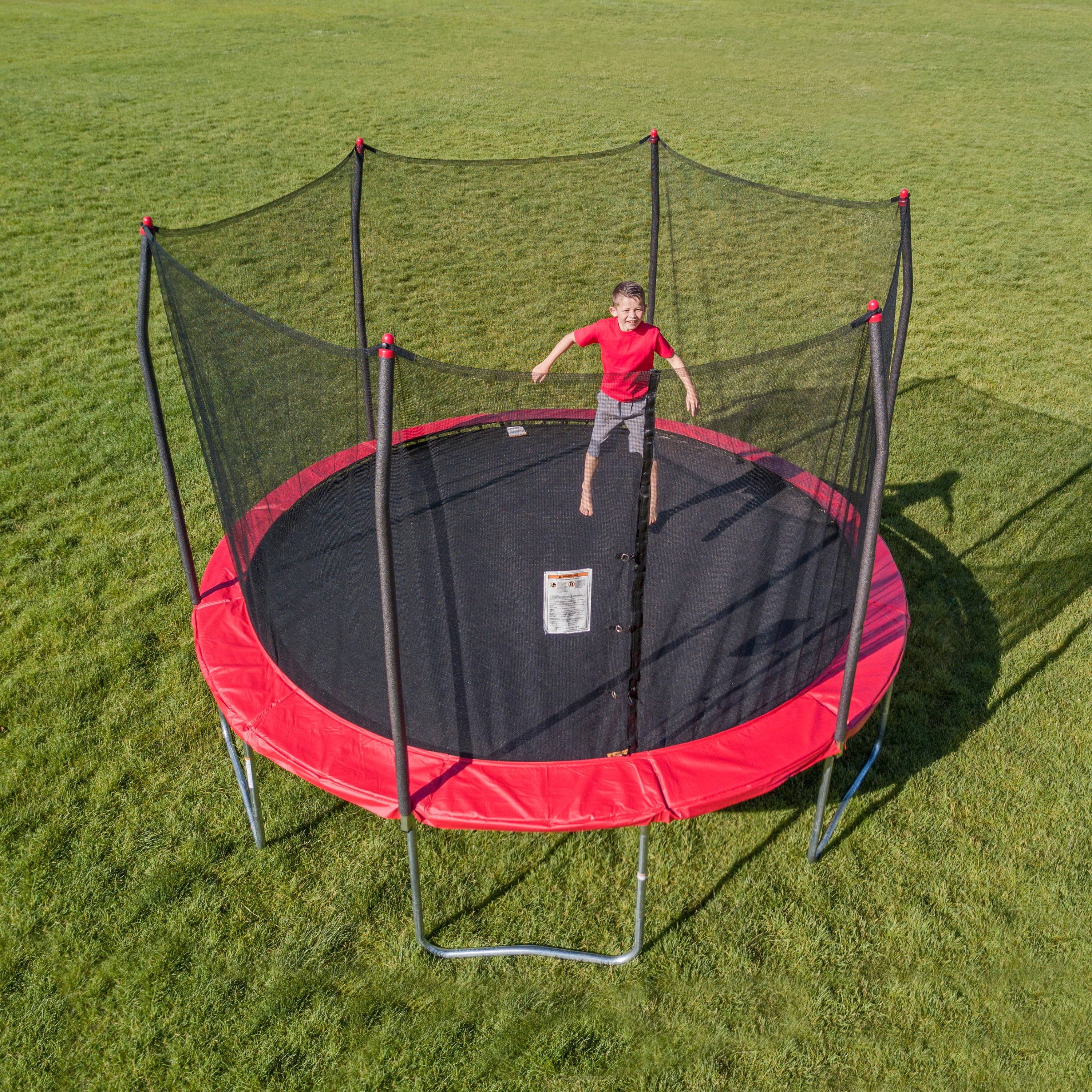 Skywalker Trampolines 12' Trampoline, with Safety Enclosure, Blue