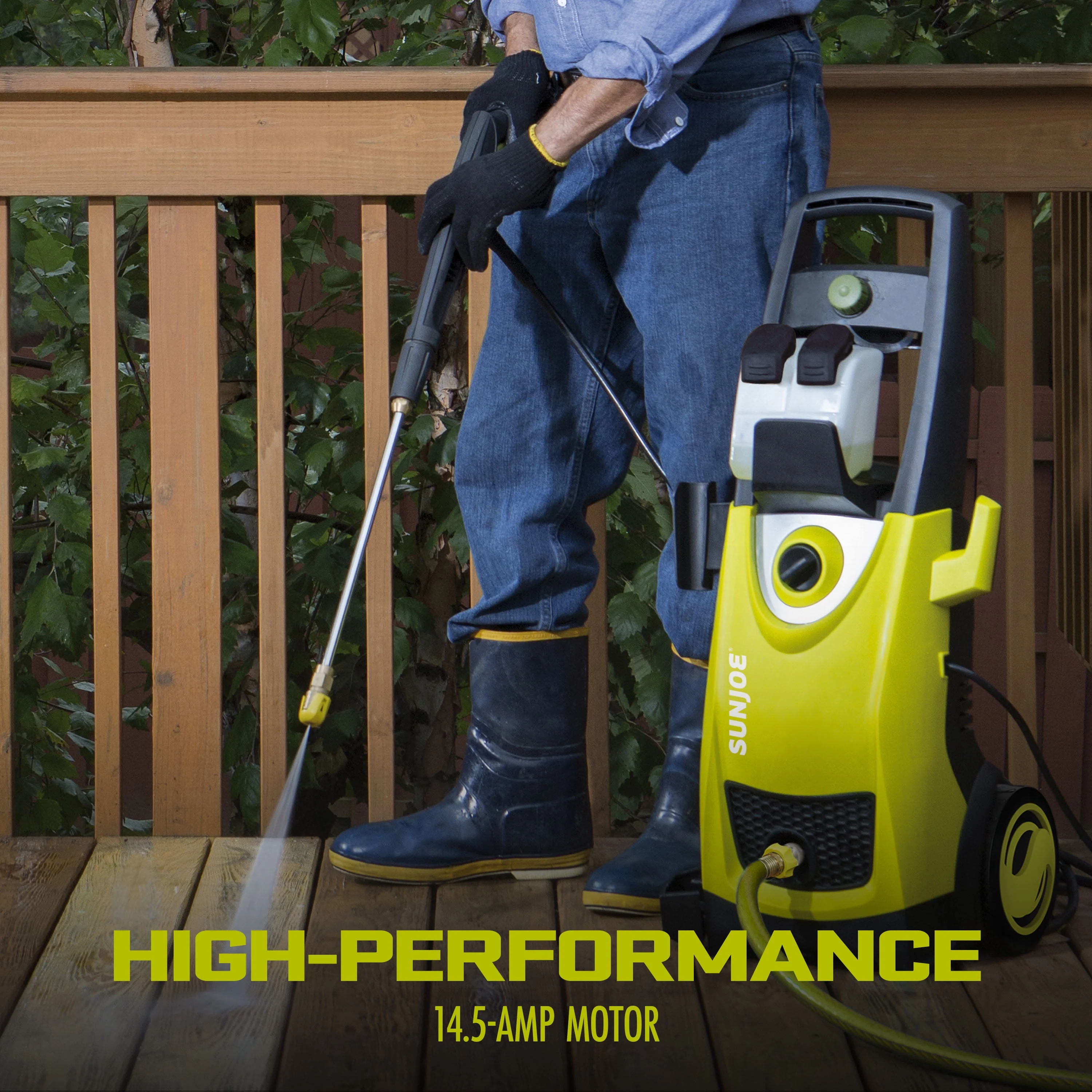 Sun Joe SPX3000 Electric Pressure Washer, 14.5-Amp, Quick-Connect Tips