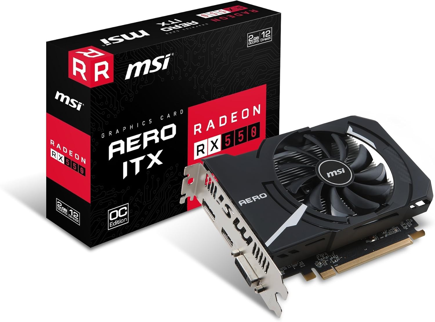 MSI Gaming Radeon RX 580 256-bit 4GB GDRR5 DirectX 12 VR Ready CFX Graphcis Card (RX 580 GAMING X 4G)