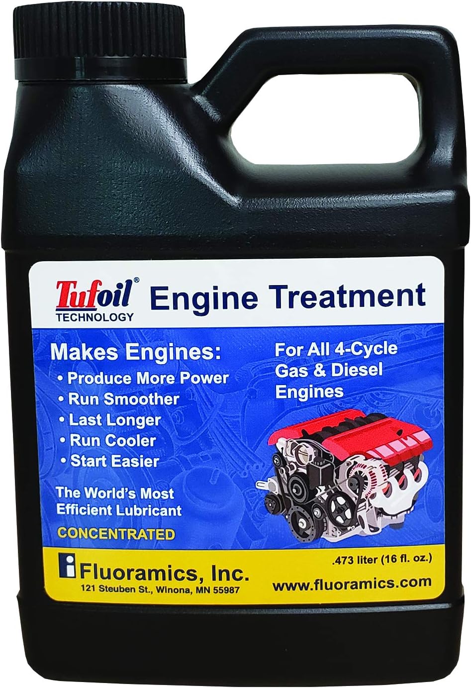 Tufoil Fluoramics for Engines Engine Treatment (Gallon)