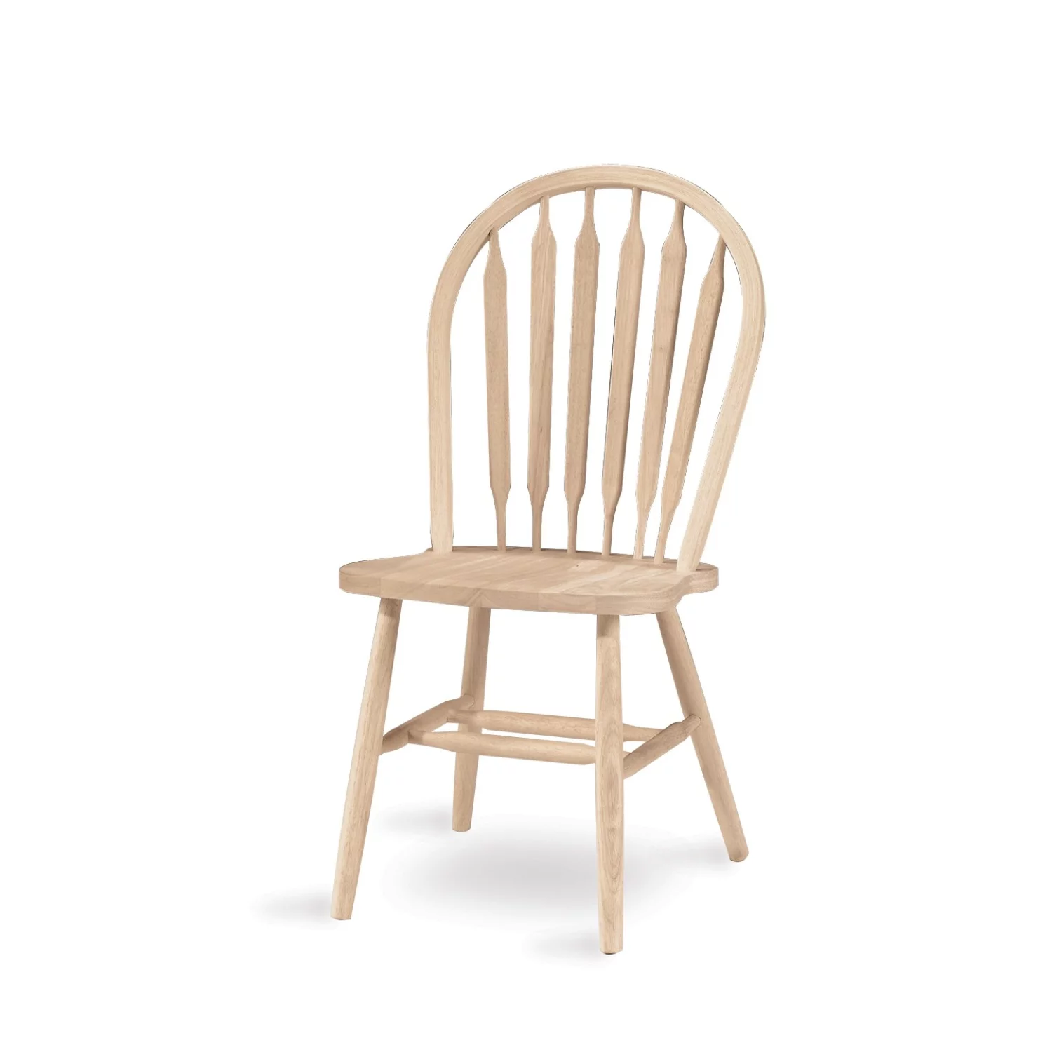 International Concepts Unfinished 37" High Arrowback Dining Chair