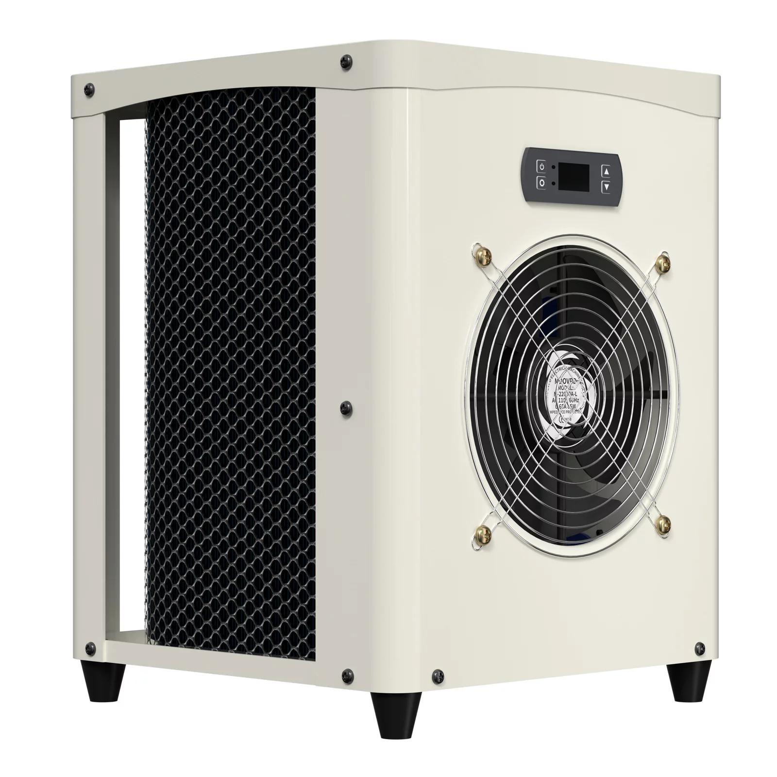 Slsy 14331 BTU Mini Swimming Pool Heat Pump for Above-Ground Pools, Electric Pool Heater with Titanium Heat Exchanger, 110V 60Hz