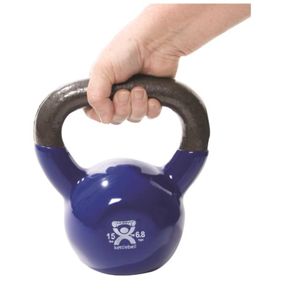 Cando Vinyl Coated Kettlebell - 5-Piece Set