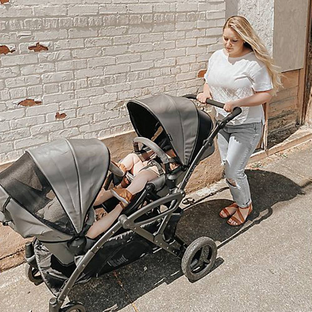 Contours Options Elite V2 Tandem Stroller in Carbon