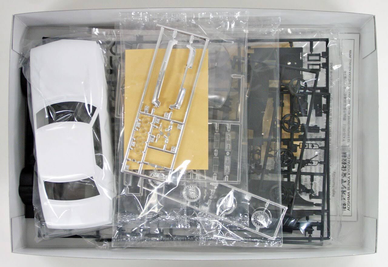 Aoshima 1/24 The Model Car Series No.36 Toyota TA22 Celica 1600GT 1972