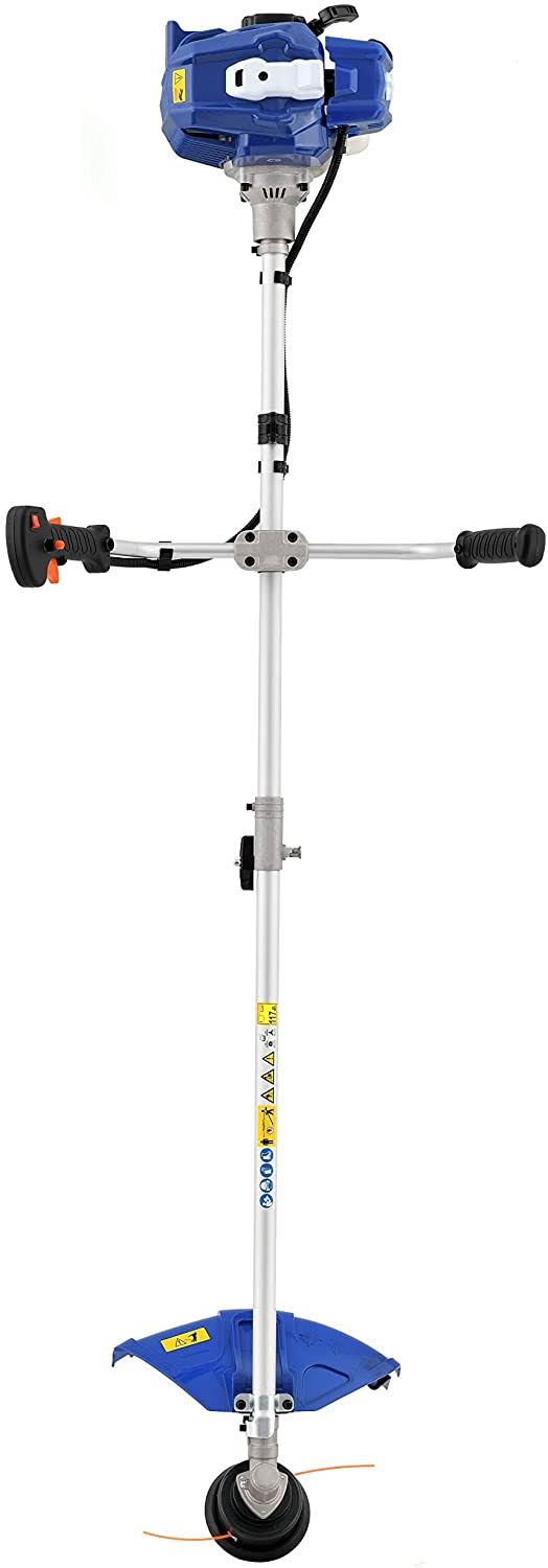 Badger 52cc Gas 2 Cycle 2-in-1 Brush Cutter and String Trimmer