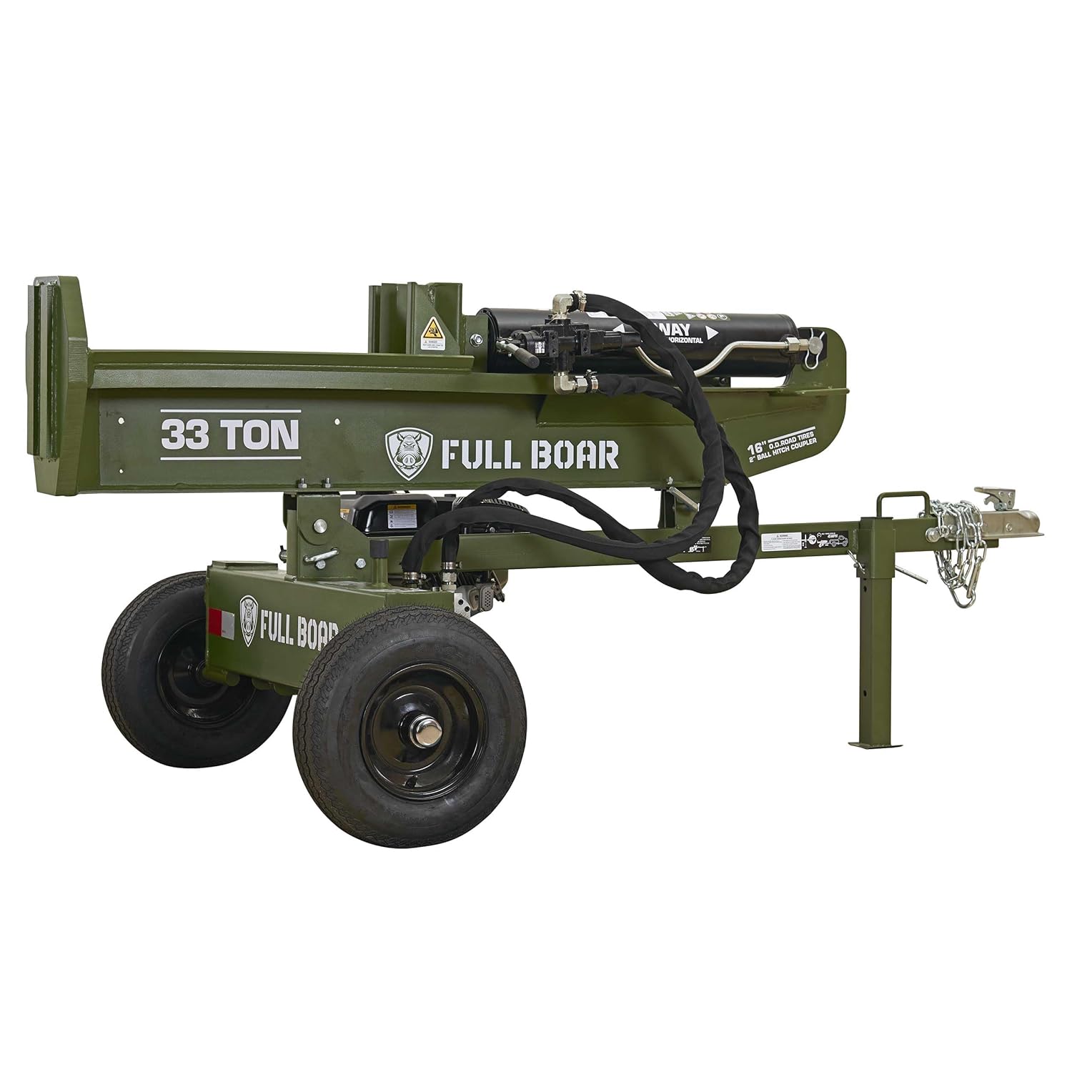 33 Ton Log Splitter-Full Boar Engine 236cc (49 State)