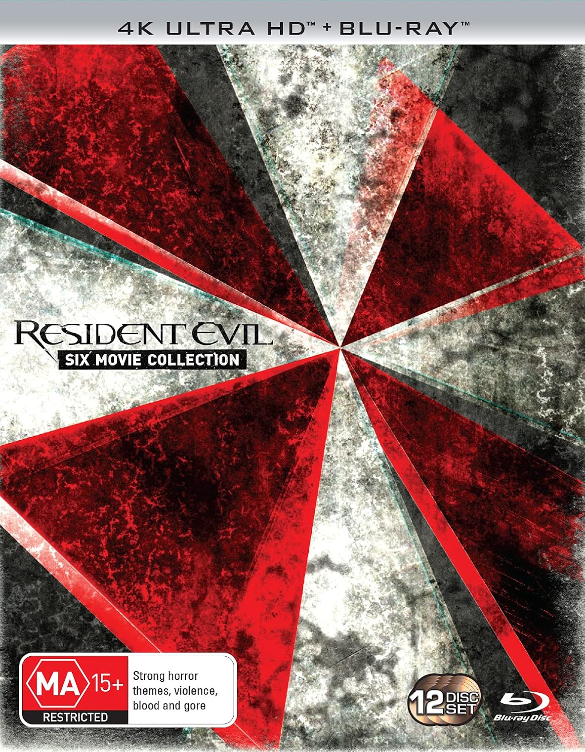 Resident Evil: 6 Film 4K Collection (Resident Evil/Resident Evil: Afterlife/Resident Evil: Apocalypse/Resident Evil: Extinction/Resident Evil: Retribution/Resident Evil: The Final Chapter)