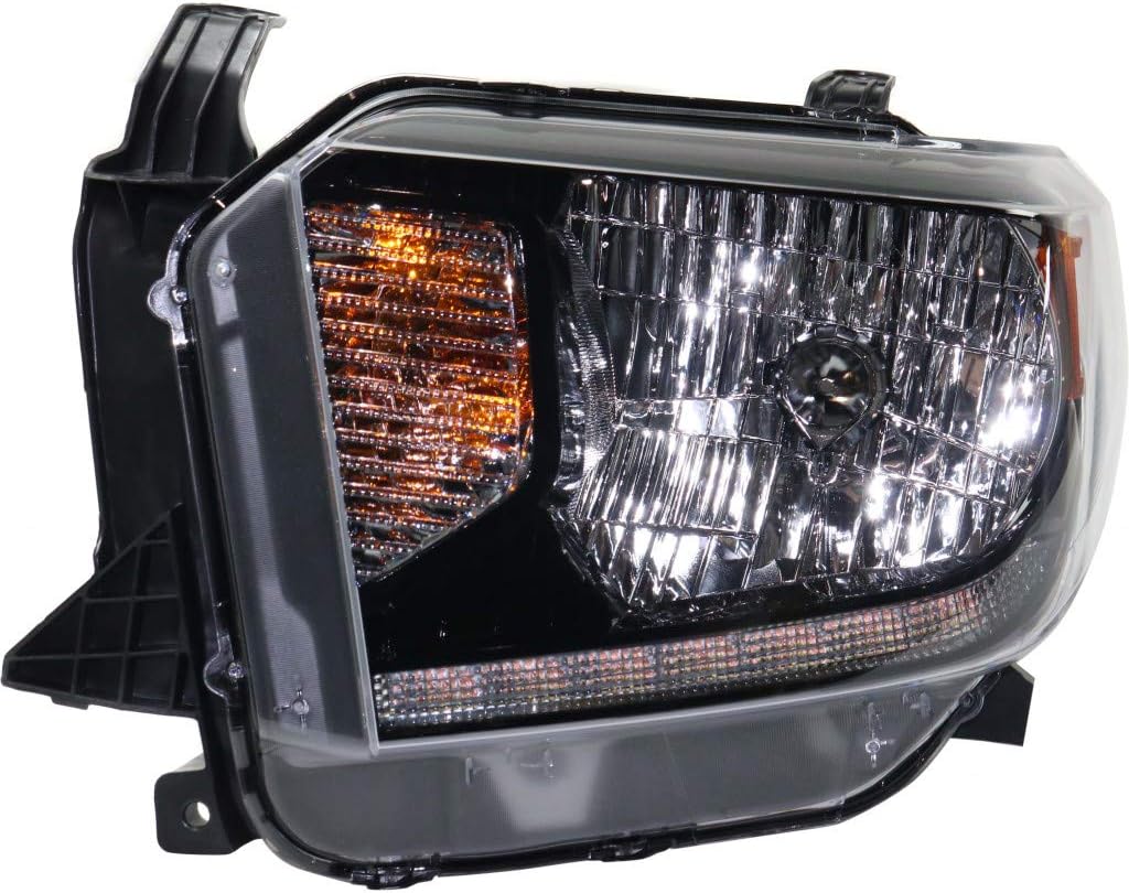 For Toyota Tundra Headlight Assembly 2018 2019 Driver and Passenger Side Pair/Set | Halogen | TO2502260 +TO2503260 | 811500C130 + 811100C130