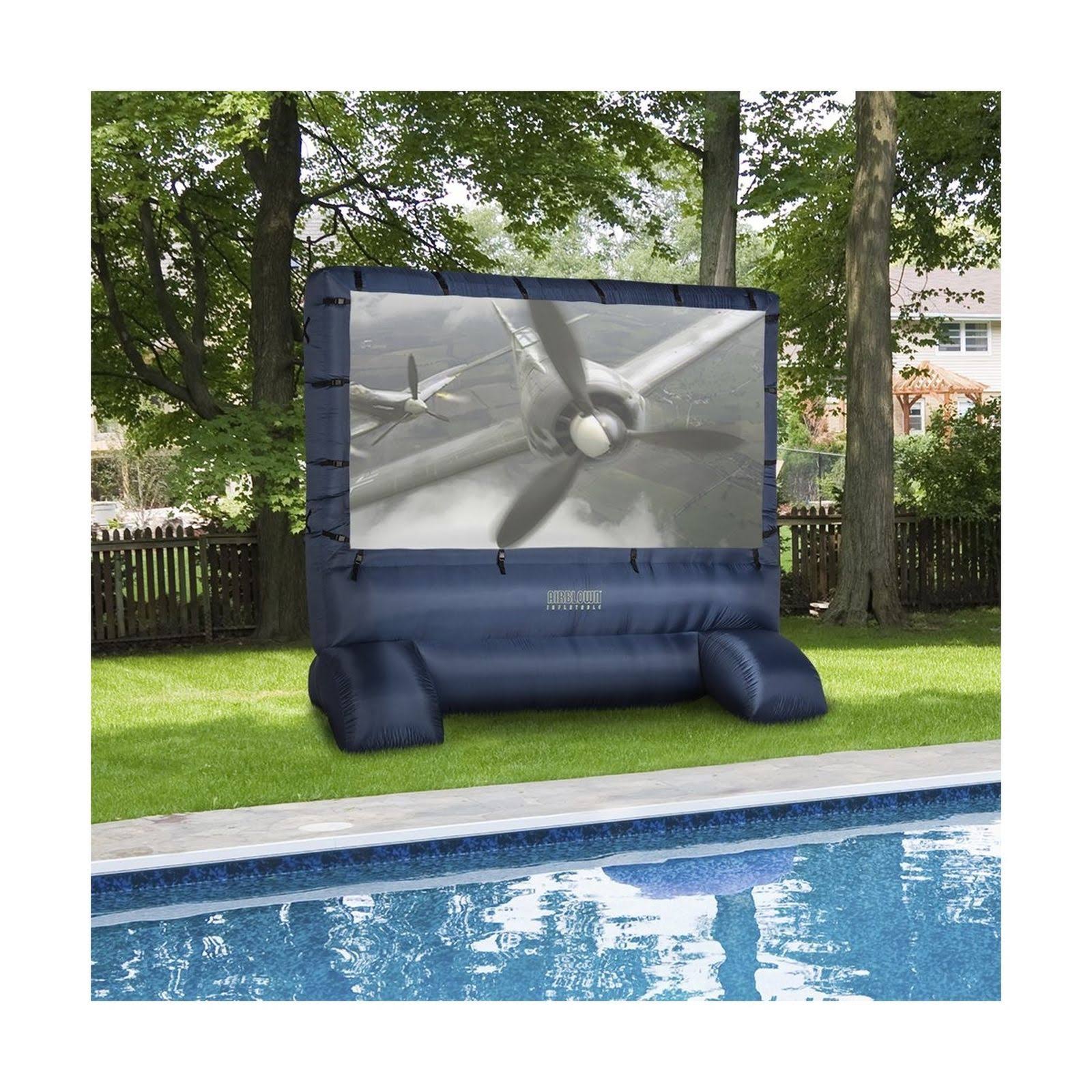 Airblown Inflatable Deluxe Widescreen Movie Screen - 12&