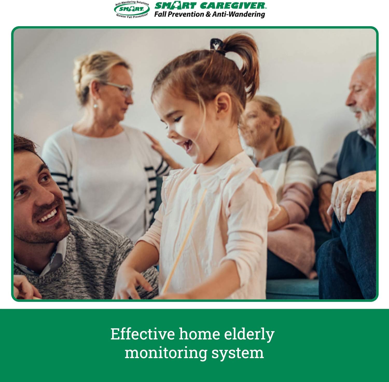 Smart Caregiver Economy Wireless Monitor and Motion Sensor
