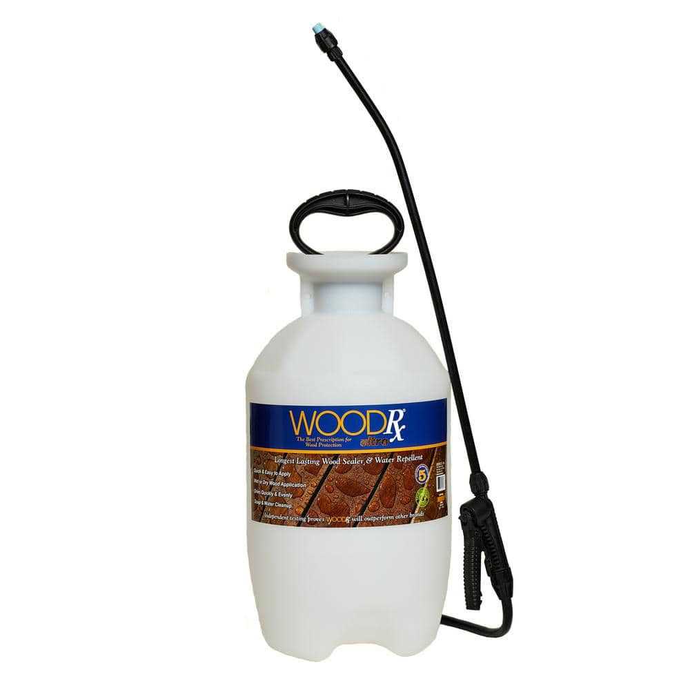 WoodRx 2 gal Wood Sealer with Pump Sprayer and Fan Tip - Shop Hardware Tools Online Store