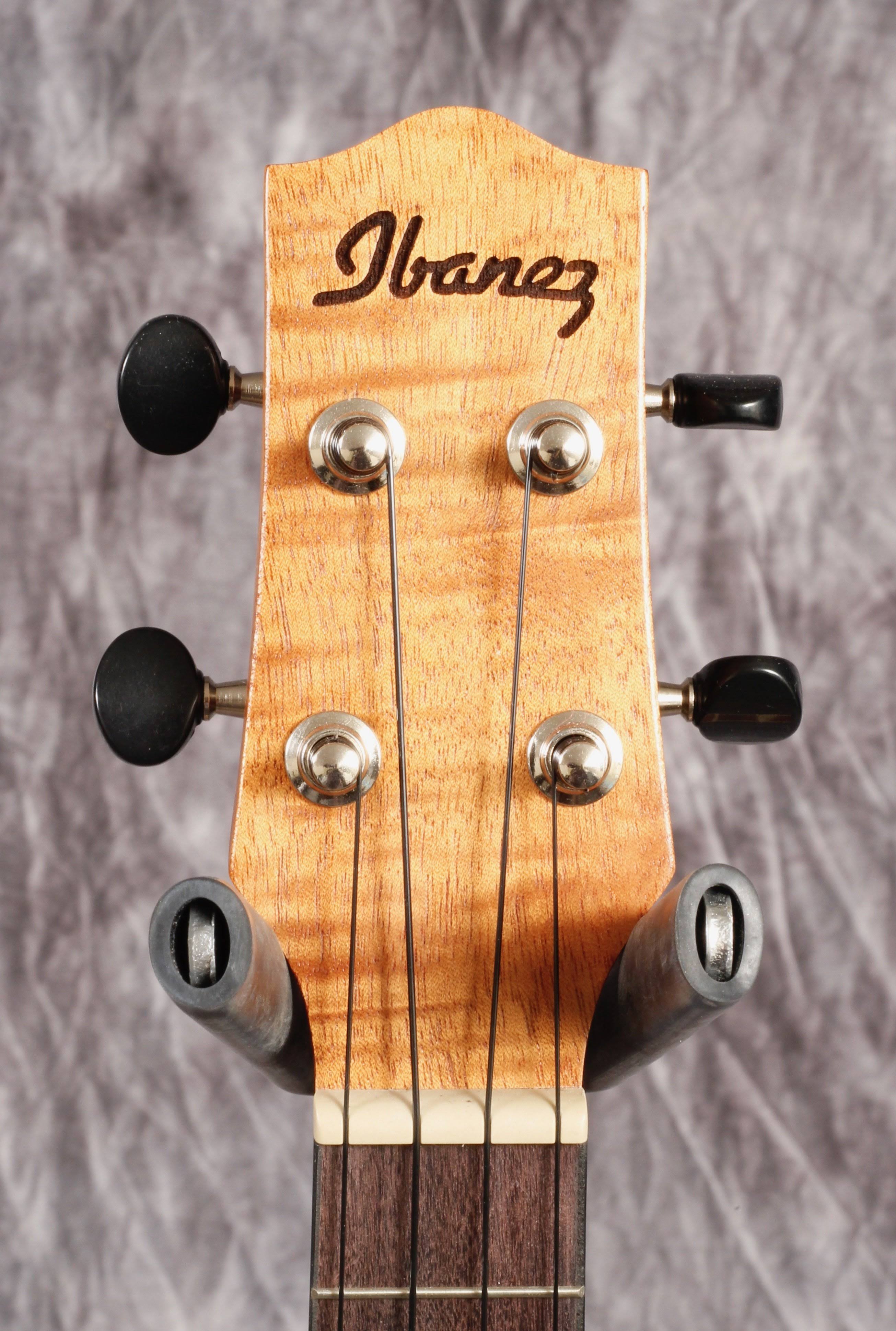 Ibanez UEW15E Acoustic Ukulele, Open Pore Natural