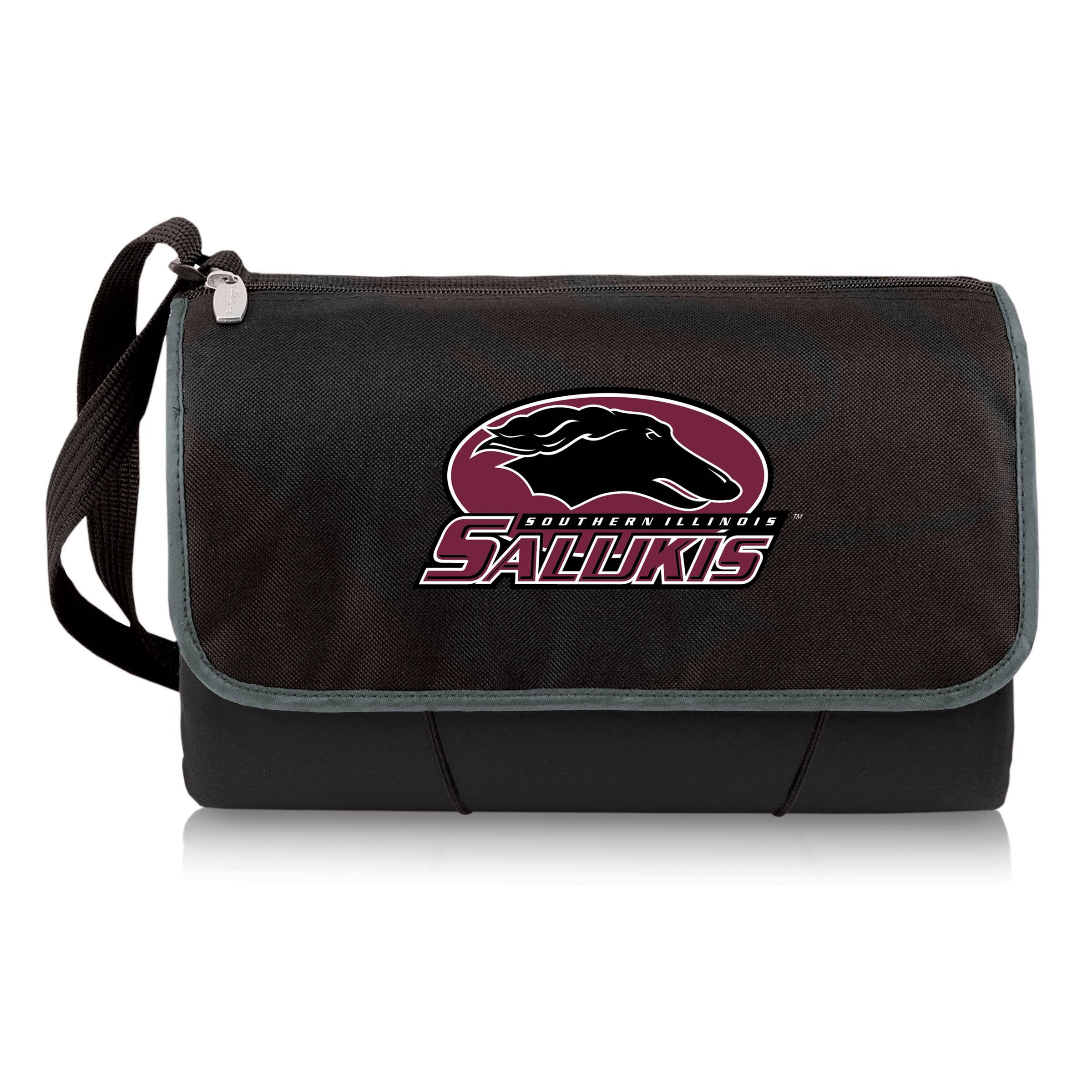 Southern Illinois Salukis Black Blanket Tote - Megean