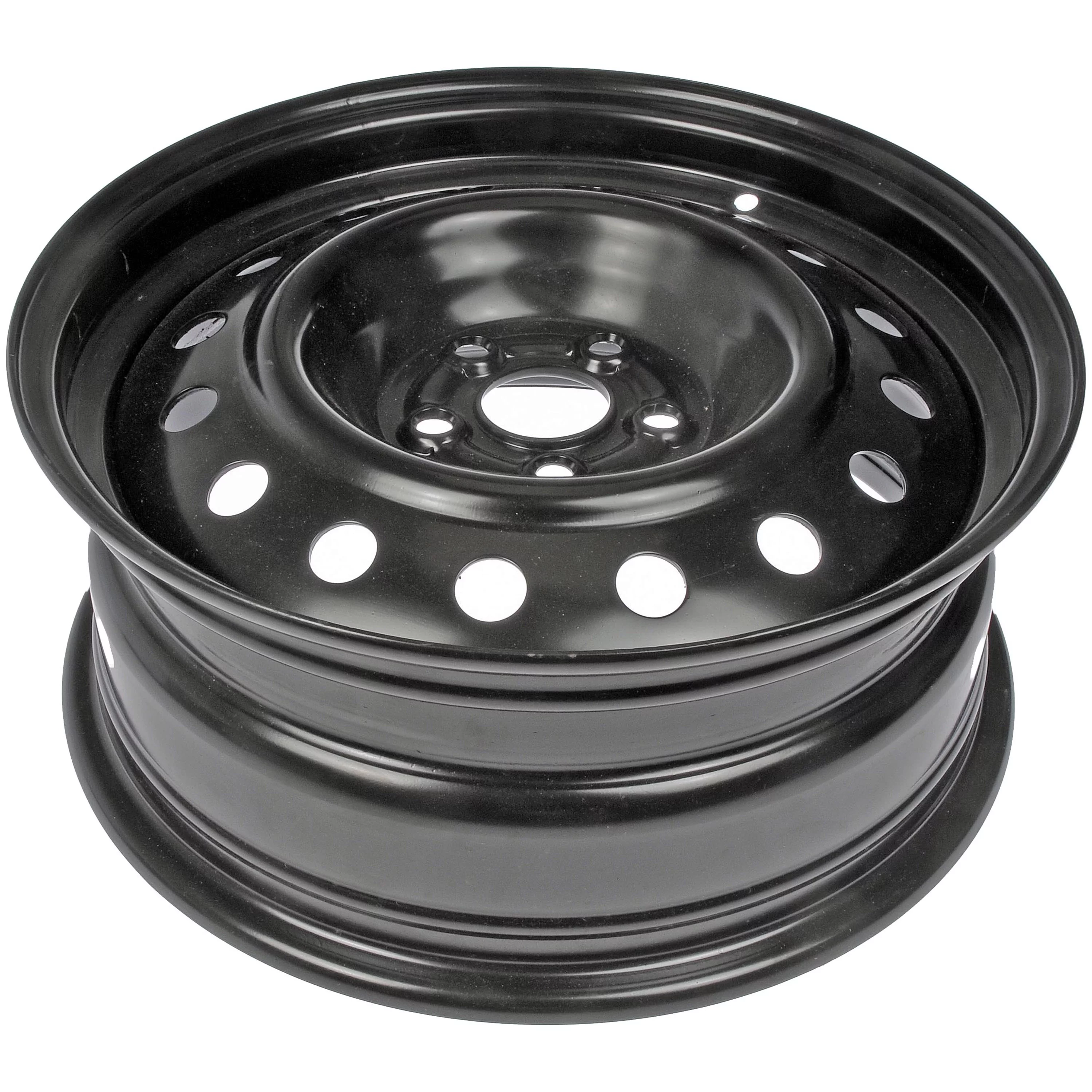 Dorman 939-174 Steel 16 Wheel Rim 16 x 6.5-inch 5-Lug Black, for Specific Pontiac / Toyota Models Fits select: 2009-2019 Toyota Corolla, 2003-2008 Pontiac Vibe