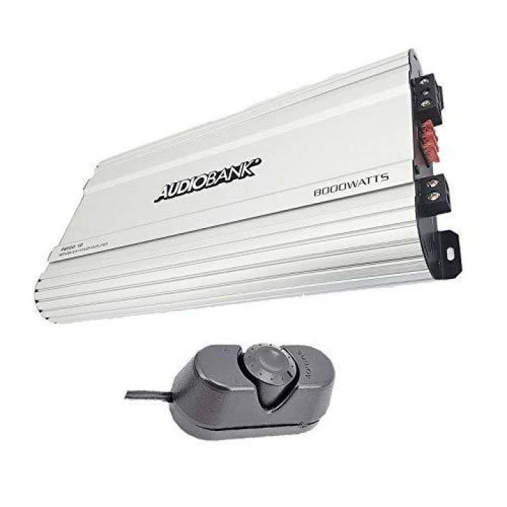 Audiobank P8001 Monoblock 8000 Watts Amp Class D 1ohm Car Audio Stereo Amplifier