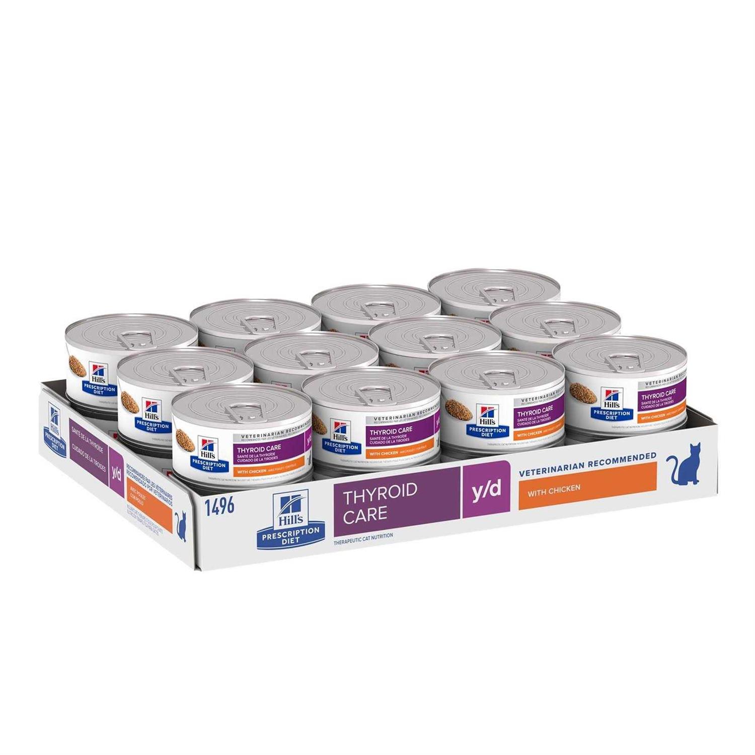 Prescription Diet y/d Thyroid Care Feline Canned Food