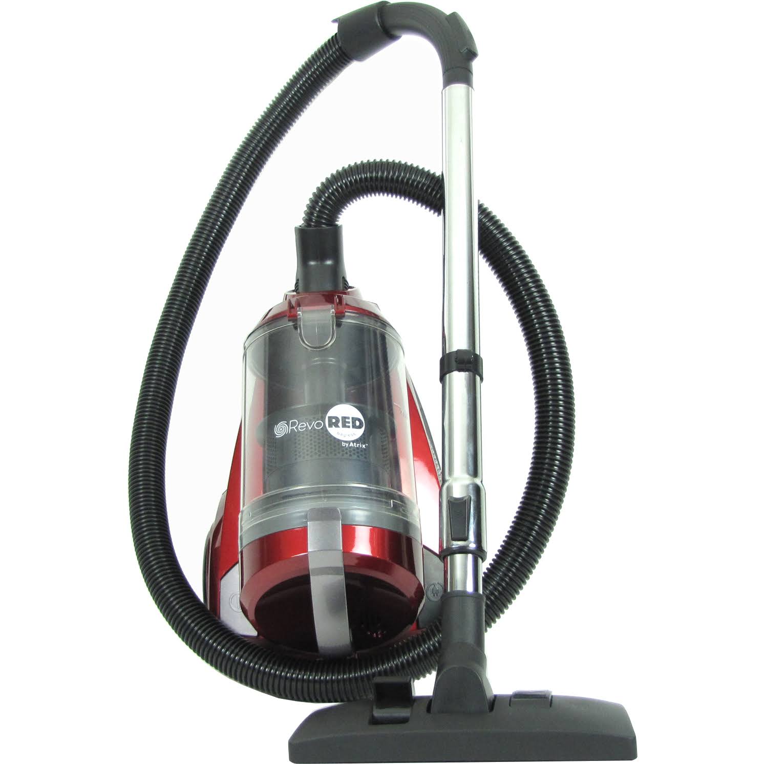 Atrix Revo Red Bagless HEPA Canister Vacuum